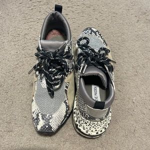 Steve Madden Snakeskin Sneakers